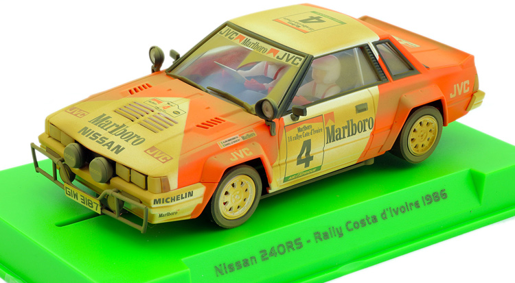 AVANT SLOT Nissan 240 RS Rally Ivory Coast 1986 Dirty